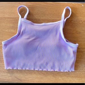 Hollister Crop Tank Bikini Top